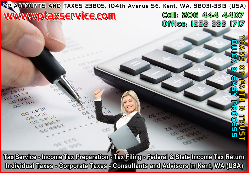 Tax Services in Kent wa income tax preparation service kent wa seattle usa