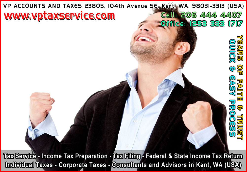 individual taxes kent wa, tax consultation kent wa seattle tax service in convington usa