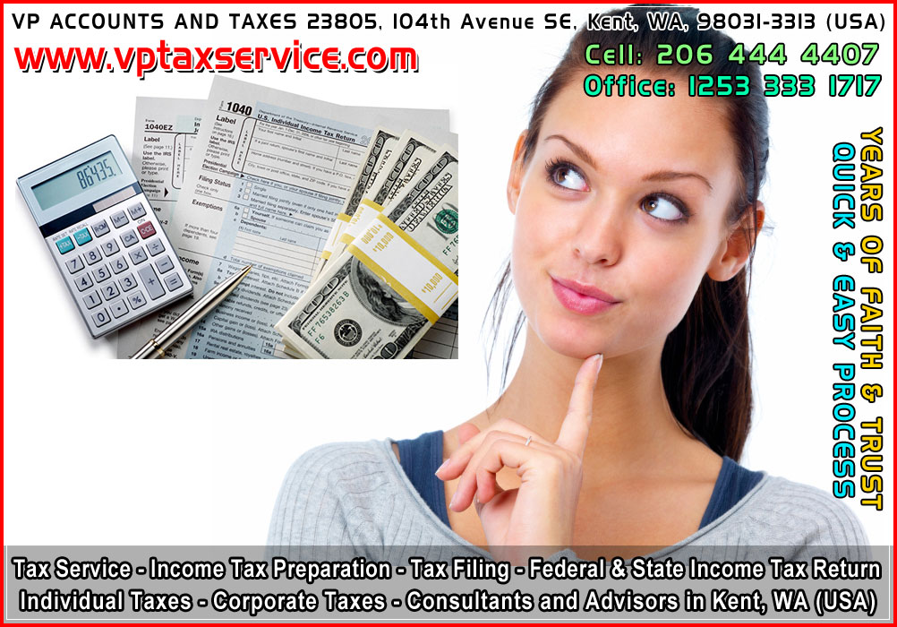 best income tax advisors in kent wa seattle top federal and state tax service tax filing consultants in kent wa usa