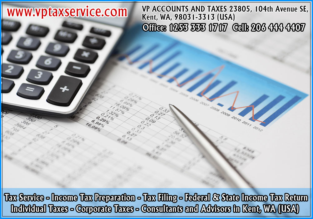 tax filing service in renton income tax filing in auburn tax return advisors in tukwila taxes service in des moines kent wa seattle usa