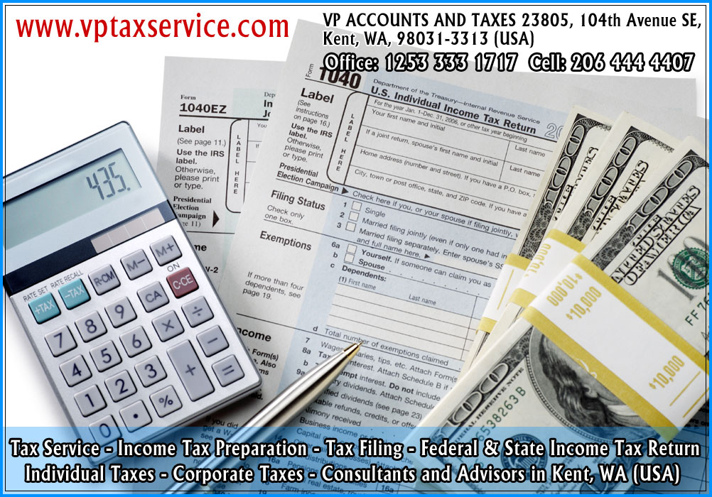 corporate tax return filing service corporate tax refund advisors in kent wa seattle usa